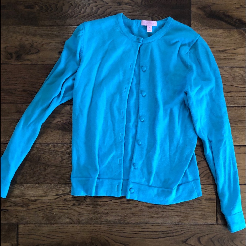 Lily Pulitzer blue sweater